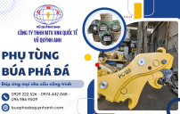 Cung cấp phụ tùng búa phá đá chất lượng - Đáp ứng mọi nhu cầu công trình