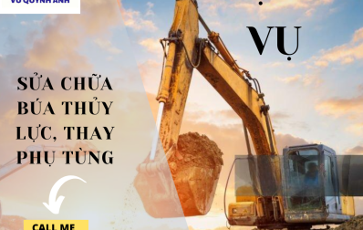 Dịch vụ sửa chữa búa thủy lực- Thay thế phụ tùng các loại trong búa thủy lực