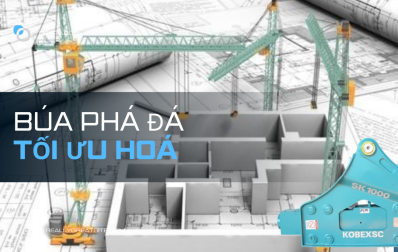 Tối ưu hoá hiệu quả sử dụng của búa phá đá