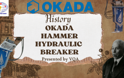 Lịch Sử Hình Thành và Phát Triển của Búa Thủy Lực Okada
