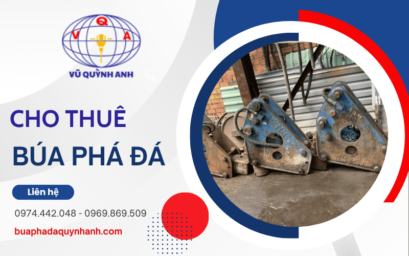 cho thuê búa phá đá