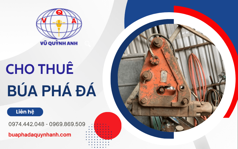 cho thuê búa phá đá